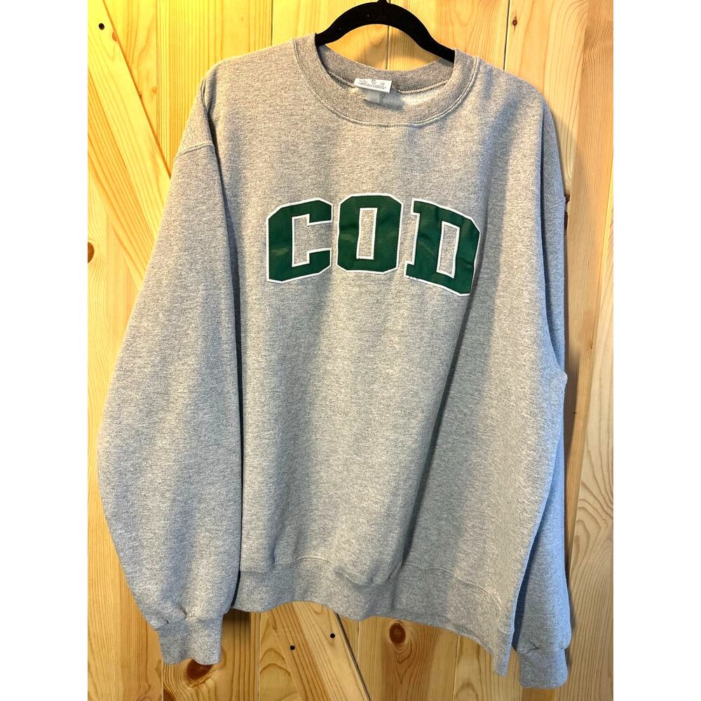 College of DuPage Champion Eco Crewneck Sweatshirt - Size XL - Picture 1 of 8